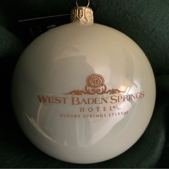 NWOT West Baden Atrium Ball Ornament - Picture 4 of 8